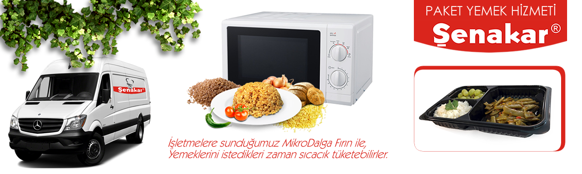 Şenakar - İş yerlerine paket yemek hizmeti, tabldot servisi